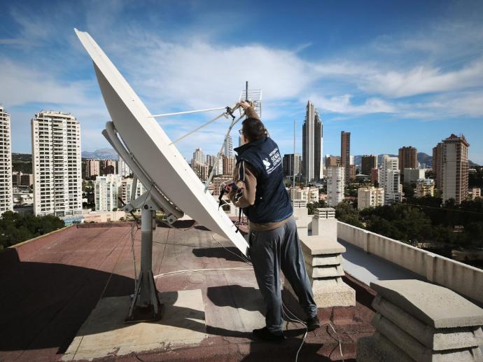 Antenista Benidorm instalar reparar antena tv